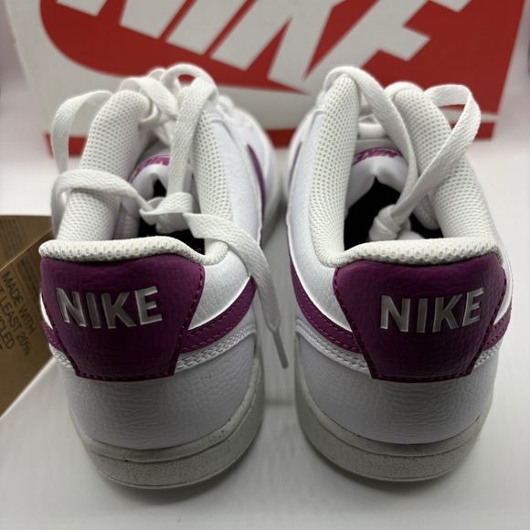 Nike Court Vision Low NN Women 9.5 Casual Shoes DH3158-500 Cactus Flower Pink - Picture 4 of 8